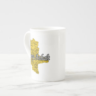 Taza De Porcelana Sajonia-Anhalt