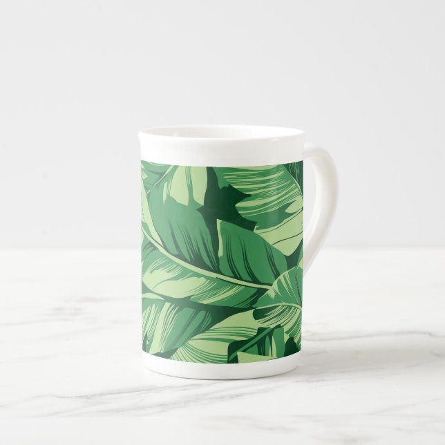 Taza De Porcelana Saltos de plátano 2 (Derecha)