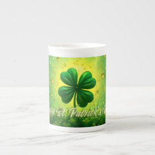 Taza De Porcelana Saludos para el Día de San Patricio