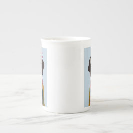 Taza De Porcelana San Bernardo Hippie
