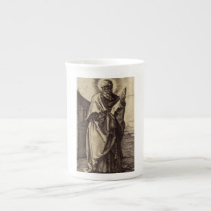 Taza De Porcelana San Pablo el Apóstol Maestro de Naciones Arte