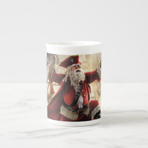 Taza De Porcelana Santa Es Un Pirata