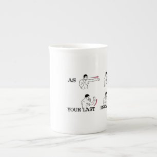 TAZA DE PORCELANA SEGÚN SU ÚLTIMA ENCARNACIÓN