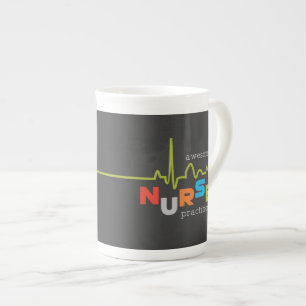 Taza De Porcelana Semana Nacional de Enfermeras Profesionales Increí