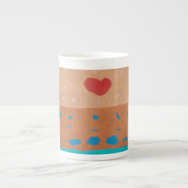 Taza De Porcelana Semillas de la especialidad del amor Mug