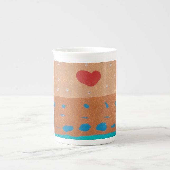 Taza De Porcelana Semillas de la especialidad del amor Mug (Frente)