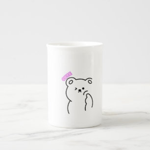 Taza De Porcelana Serene Ursine Cup
