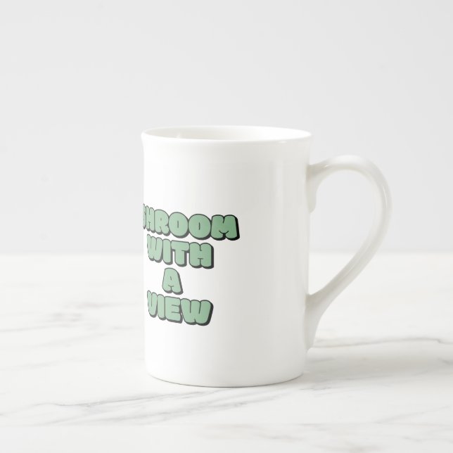 Taza De Porcelana Seta con vista  (Derecha)