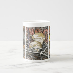 Taza De Porcelana Setas 3
