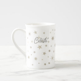 Taza De Porcelana Sexo simple simple género Neutral blanco Estrella 