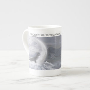 Taza De Porcelana Shakespeare Bone China Mug
