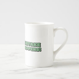Taza De Porcelana Shiitake sucede