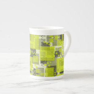 Taza De Porcelana SlipperyJoe's día de San Patricio dominando brigh