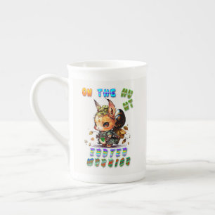 Taza De Porcelana Sobre el guerrero de la Semana Santa cazadora