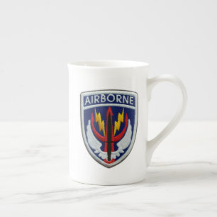 Taza De Porcelana SOCCENT USCENTCO parche de veteranos de operacione