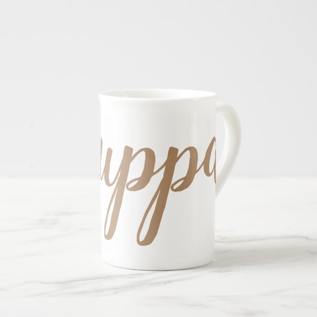 Taza De Porcelana Solo un cuppa (Derecha)