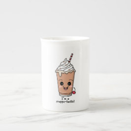 Taza De Porcelana Soy Frappe-tastic | Frappe con crema batida