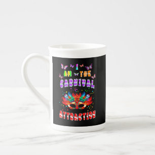 Taza De Porcelana Soy La Atracción Del Carnaval