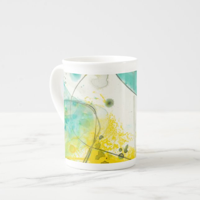 Taza De Porcelana Splish Splash II (Izquierda)