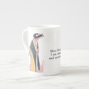 Taza De Porcelana ¡Srta. Bennet, me chocan! - Orgullo y perjuicio