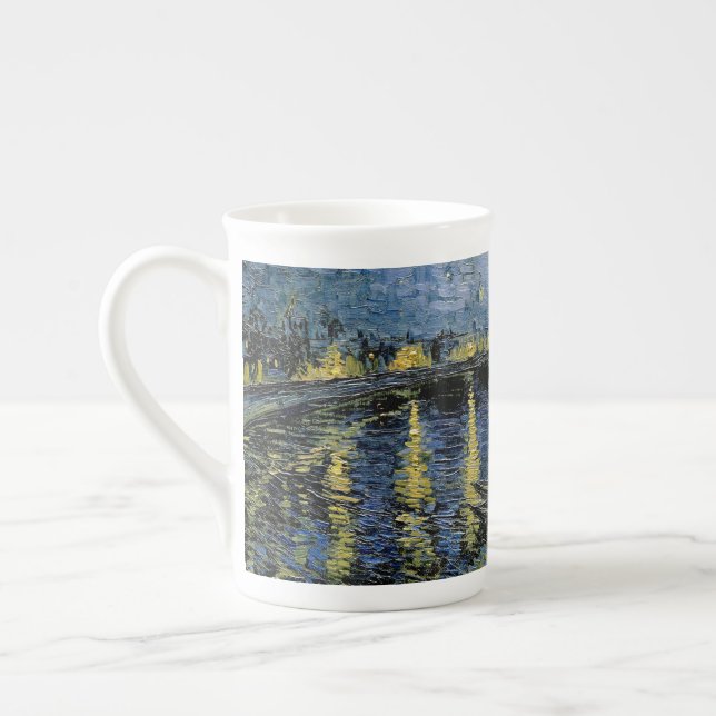 Taza De Porcelana Starry Night Vincent van Gogh (Izquierda)