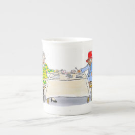 Taza De Porcelana Su Majestad, la Reina Isabel II