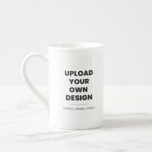 Taza De Porcelana Sube tu propio diseño aquí Plantilla personaliza