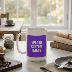 Taza De Porcelana Subir imagen personalizada: agregue la suya para i