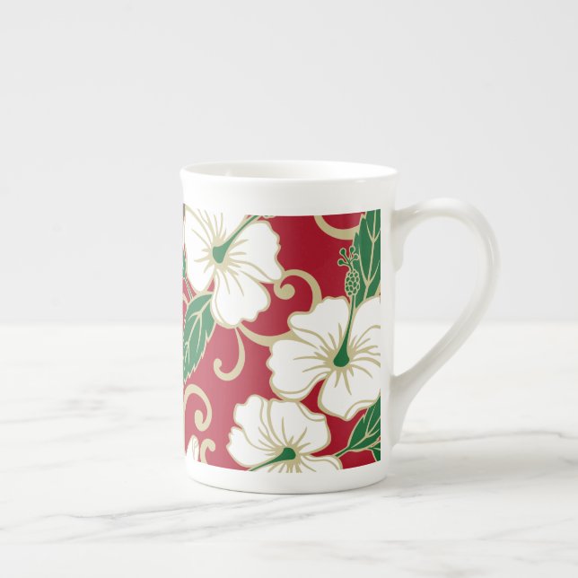 TAZA DE PORCELANA SUEÑO POLINESIO (NAVIDADES) (Derecha)