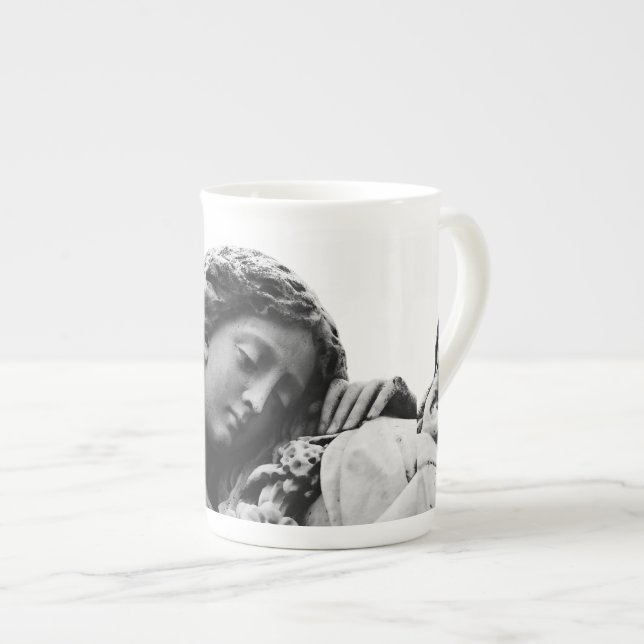Taza De Porcelana Sueños distantes caídos (Derecha)