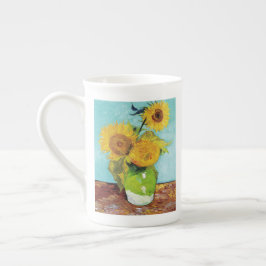 Taza De Porcelana Sunflowers Vincent van Gogh