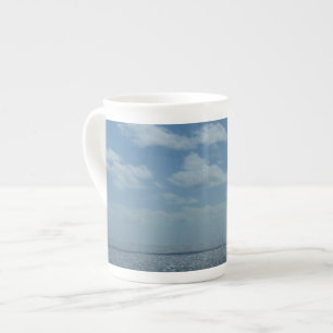 Taza De Porcelana Sunny Caribbean Sea Blue Ocean