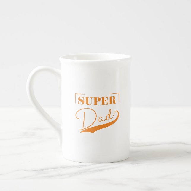 Taza De Porcelana Super Papá (Izquierda)