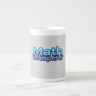 Taza De Porcelana Susurrador de Matemáticas