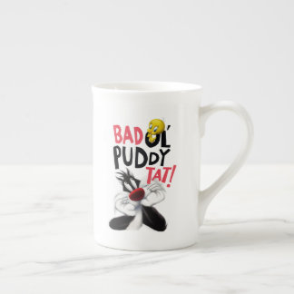 Taza De Porcelana SYLVESTER™ y TWEETET™ - Mal Ol' Puddy Tat