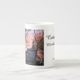 Taza De Porcelana Tabernáculo e Iglesia Amanecer - Viñedo de Martha