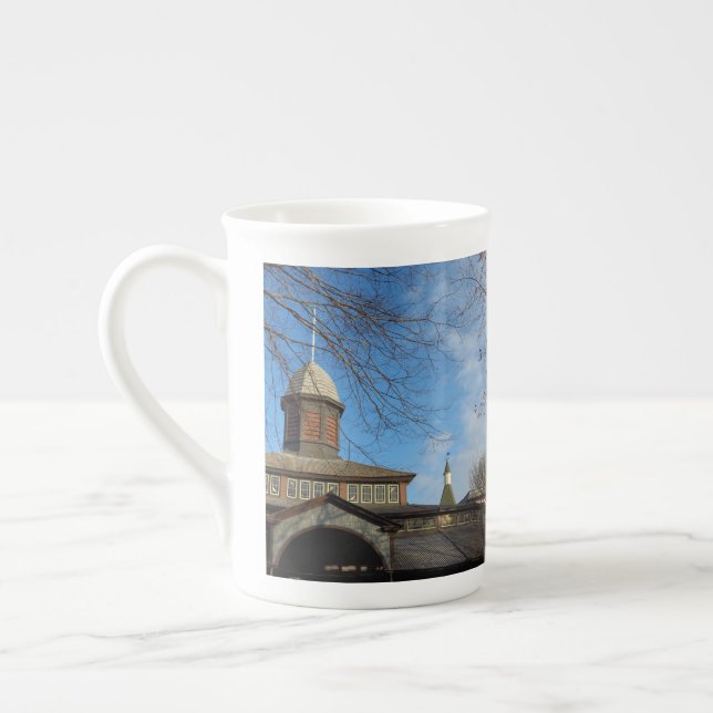 Taza De Porcelana Tabernáculo y fiera de la iglesia - Viñedo de Mart (Izquierda)