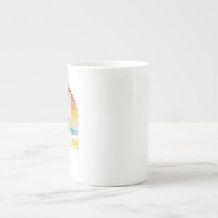 Taza De Porcelana Tarjeta Divertida de Pelo de Gato para Amantes de