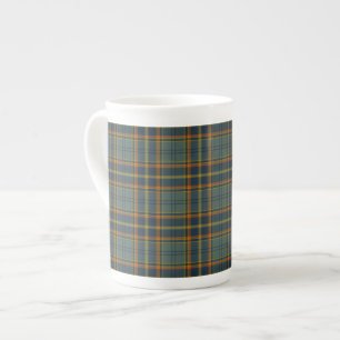 Taza De Porcelana Tartán irlandés del condado de Antrim