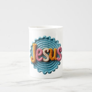 Taza De Porcelana Tasse de Voyage Jésus 01