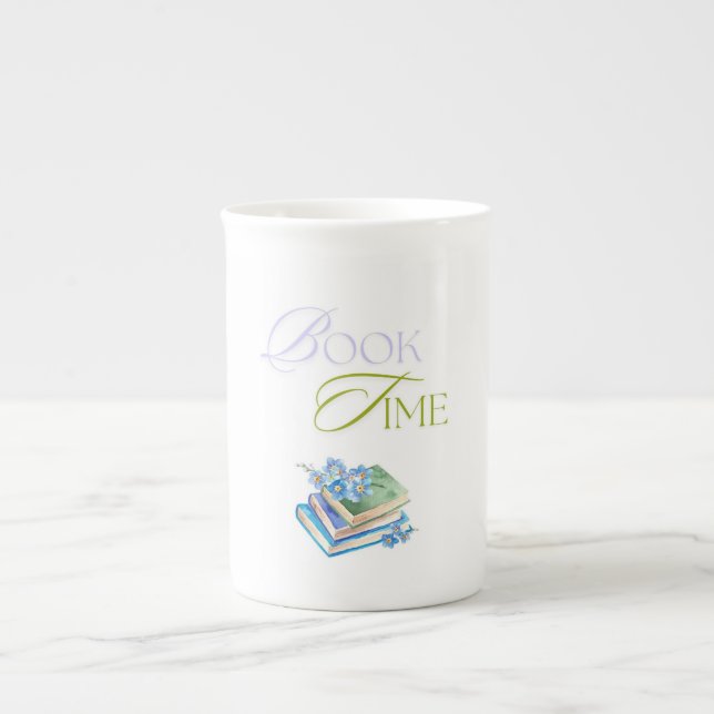 Taza De Porcelana Tasse für Buchliebhaberinnen und -liebhaber (Frente)