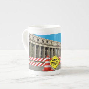 Taza De Porcelana ¡Taza de té de Shudown del gobierno!