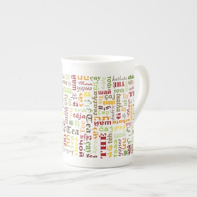 Taza De Porcelana Té (Derecha)