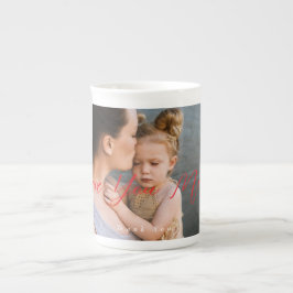 Taza De Porcelana Te Amas Mamá Gracias Foto