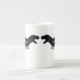 Taza De Porcelana Tea-Rex
