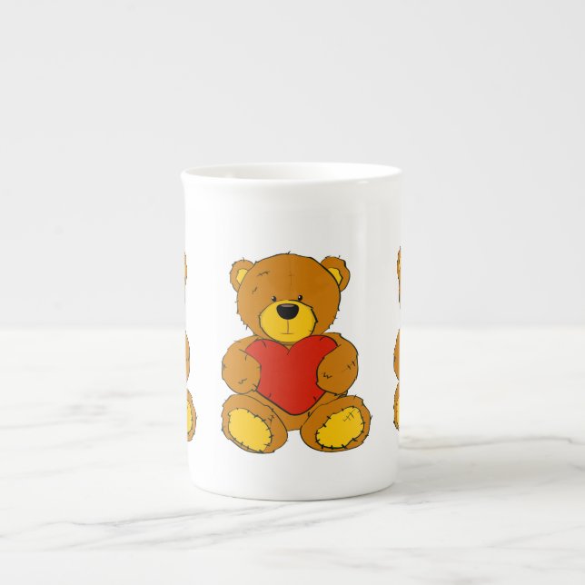 Taza De Porcelana Teddy (Frente)
