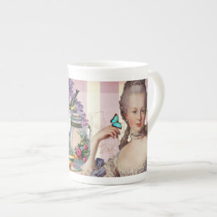 Taza De Porcelana Thé au Petit Trianon - rosa