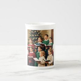 Taza De Porcelana The young carollers, mug