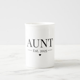 Taza De Porcelana Tía Establecida 2025