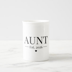Taza De Porcelana Tía Establecida 2026